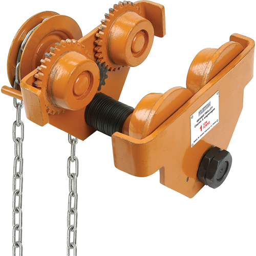 Adjustable Trolleys, 1000 lbs. (0.5 tons) Capacity, 2-11/16" - 5-1/4" Sécurité Médic