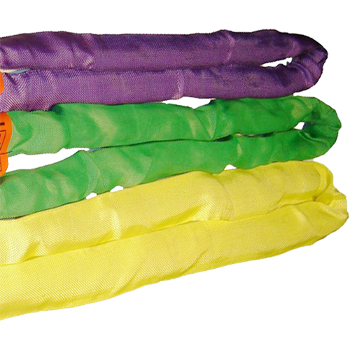 Round Slings, Yellow, 2" W x 6' L, 9000 lbs. Vertical Load Sécurité Médic
