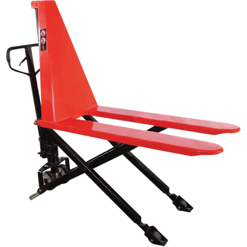 Transpalettes haute lev&eacute;e &agrave; ciseau EMSL22N, 46" lo x 27" la, Acier, Capacit&eacute; de 2200 lb Sécurité Médic