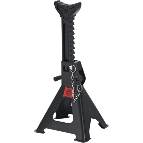 Jack Stands, Locking Pin, 3 tons Capacity, 11-4/5" - 17-9/10" H Sécurité Médic