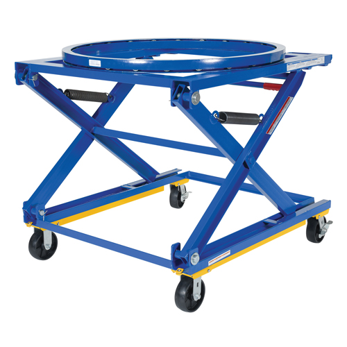 Adjustable Pallet Stand - Mobile, 42-1/2" L x 40" W, 1500 lbs. Cap. Sécurité Médic