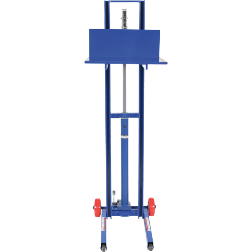 Hydraulic Platform Lift Stacker, Foot Pump Operated, 400 lbs. Capacity, 51-1/8" Max Lift Sécurité Médic