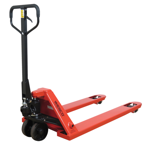 Pallet Truck, Steel, 48" L x 27" W, 5500 lbs. Capacity Sécurité Médic
