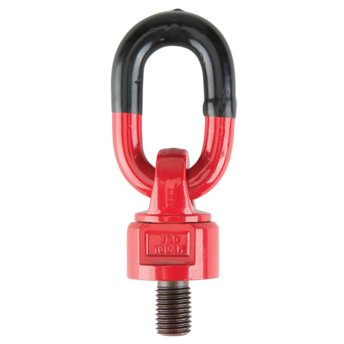 Anneaux de treuil de levage pivotant, M10, Longueur du filetage 25 mm, Acier alli&eacute; Sécurité Médic