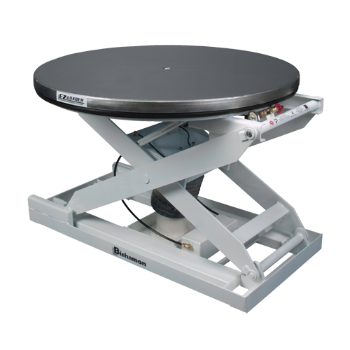 EZ Loader&reg; E Self-Levelling Pallet Positioner - Stainless Platform, 43" L x 43" W, 4000 lbs. Cap. Sécurité Médic