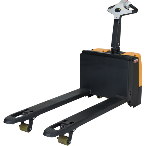 Fully Powered Electric Pallet Truck, 3000 lbs. Cap., 47" L x 25" W Sécurité Médic