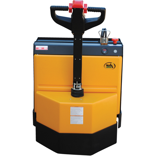 Fully Powered Electric Pallet Truck, 4500 lbs. Cap., 48" L x 30.25" W Sécurité Médic