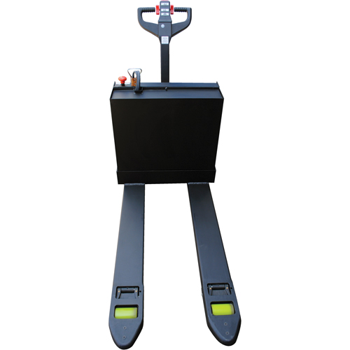 Fully Powered Electric Pallet Truck With  Stand-On Platform, 4500 lbs. Cap., 48" L x 30.25" W Sécurité Médic