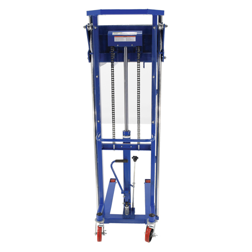 Gerbeur Hefti-Lift, M&eacute;canisme Pompe au pied, Capacit&eacute; de 1500 lb, Levage max de 63" Sécurité Médic