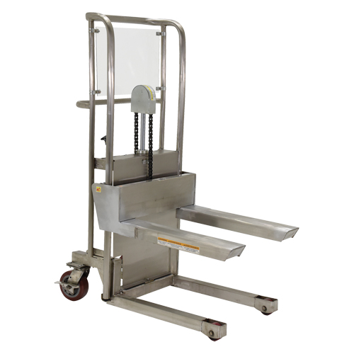 Gerbeur Hefti-Lift, M&eacute;canisme Pompe au pied, Capacit&eacute; de 450 lb, Levage max de 45-5/8" Sécurité Médic