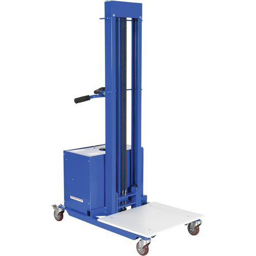 Gerbeur &agrave; levage rapide, M&eacute;canisme &eacute;lectrique, Capacit&eacute; de 400 lb, Levage max de 57" Sécurité Médic