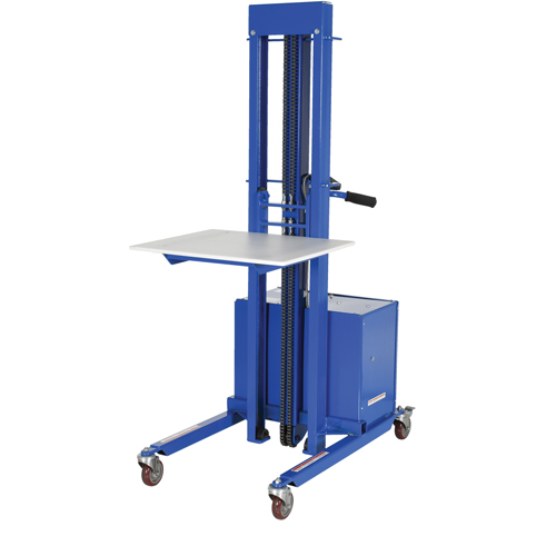 Gerbeur &agrave; levage rapide, M&eacute;canisme &eacute;lectrique, Capacit&eacute; de 400 lb, Levage max de 57" Sécurité Médic