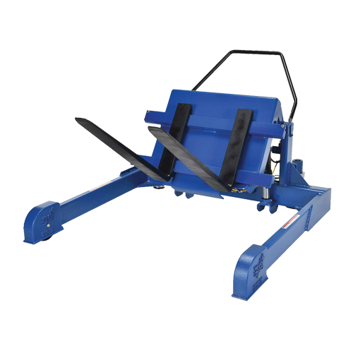 Basculeur ergonomique &agrave; chevauchement, Bascule 90°, Capacit&eacute;e 4000 lb, 72-13/16" lo x 57-1/4" la x 29-1/4" h Sécurité Médic