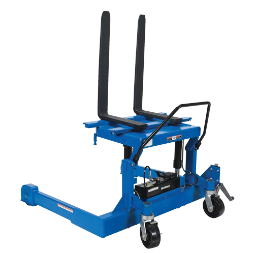 Basculeur ergonomique &agrave; chevauchement, Bascule 90°, Capacit&eacute;e 4000 lb, 72-13/16" lo x 57-1/4" la x 29-1/4" h Sécurité Médic