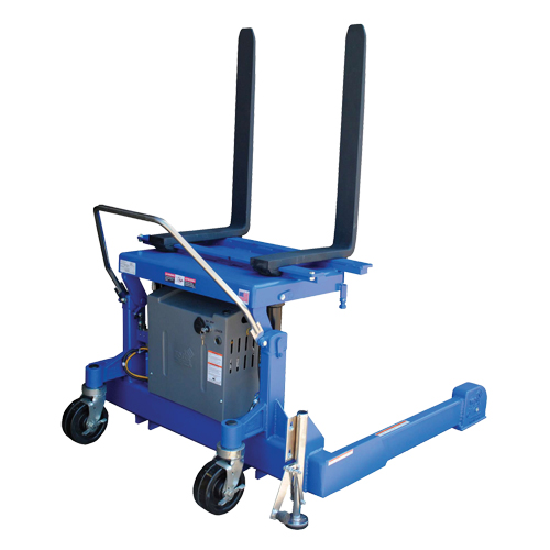 Basculeur ergonomique &agrave; chevauchement, Bascule 90°, Capacit&eacute;e 4000 lb, 72-13/16" lo x 57-1/4" la x 29-1/4" h Sécurité Médic
