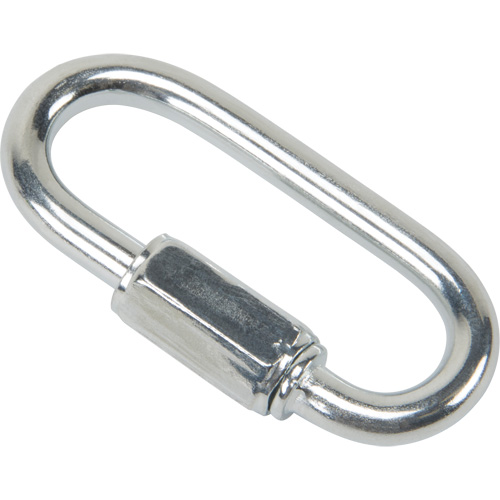 Zinc Plated Quick Link, 660 lbs (0.33 tons), 3/16" Sécurité Médic