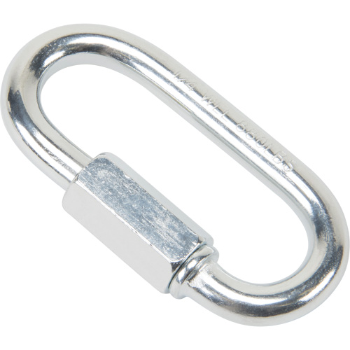 Zinc Plated Quick Link, 880 lbs (0.44 tons), 1/4" Sécurité Médic