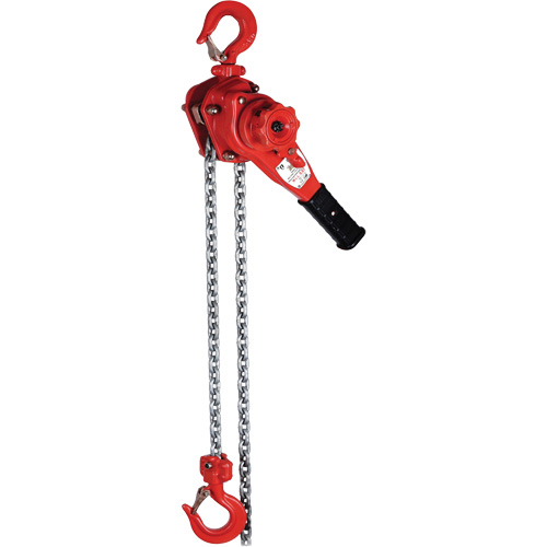 VQ Super Series Lever Hoist, 5' Lift, 7050 lbs. (3.525 tons) Capacity, Grade 100 Alloy Chain Sécurité Médic