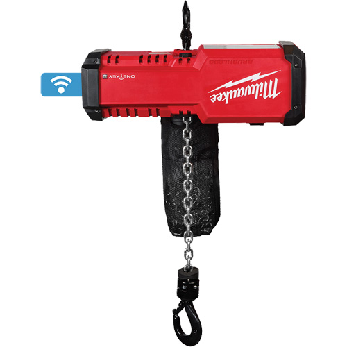 M18 Compact 1-Ton Chain Hoist with ONE-KEY, 2204 lbs. (1 tons) Capacity Sécurité Médic
