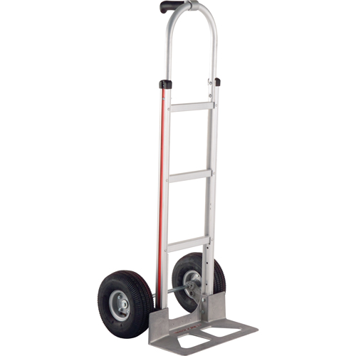 Knocked Down Hand Truck, Single Grip Handle, Aluminum, 52" Height, 500 lbs. Capacity Sécurité Médic