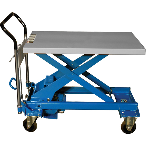 Dandy Lift Scissor Lift Table, 39-2/5" L x 23-3/5" W, Steel, 1760 lbs. Capacity Sécurité Médic