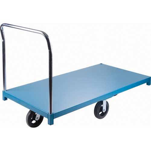 Heavy-Duty Platform Truck, 72" L x 36" W, 2000 lbs. Capacity, Rubber Casters Sécurité Médic