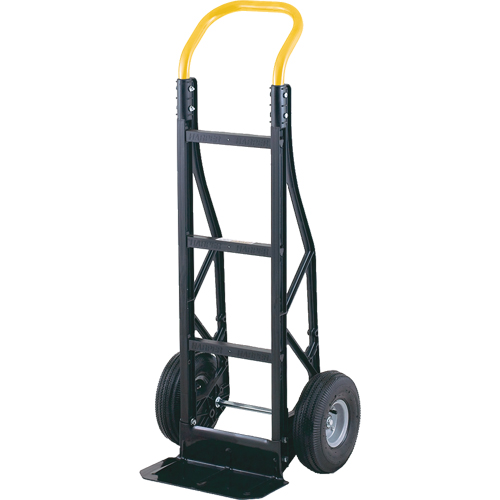 Lite Hand Truck, Continuous Handle, Nylon, 48" Height, 500 lbs. Capacity Sécurité Médic