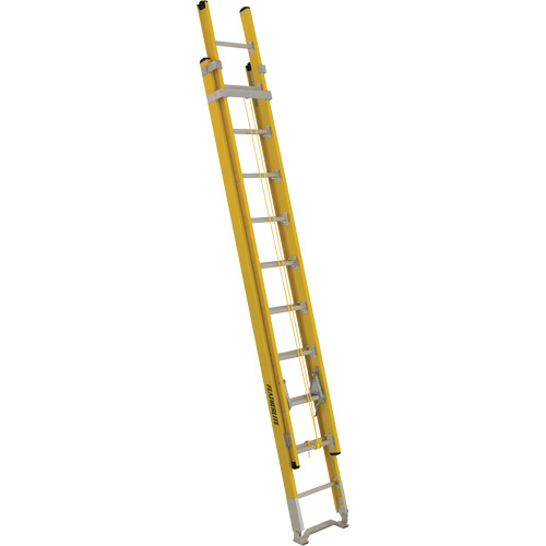&eacute;chelles &agrave; coulisse industrielles robustes (s&eacute;rie 6200), Cap 375 lb, 17' h, Calibre 1AA Sécurité Médic