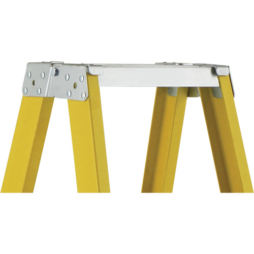 6600 Series Industrial Heavy-Duty 2-Way Stepladders, Fibreglass, 300 lbs. Capacity, 6' Sécurité Médic