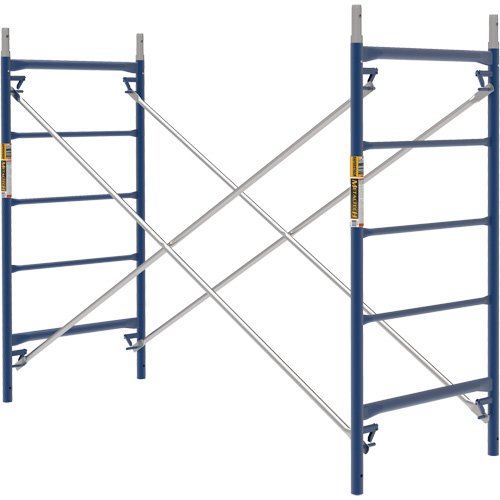Scaffolding, Steel Frame, 30" D x 60" H Sécurité Médic