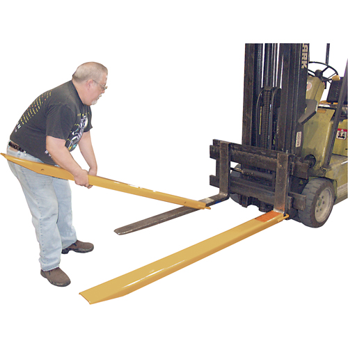 Fork Extensions, 48" L x 5" W, For Fork Width of 4" Sécurité Médic