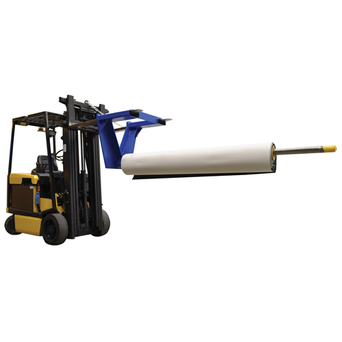 Forklift Carpet Boom, 108-1/2" Length, Fork Mount, 2500 lbs. Capacity Sécurité Médic