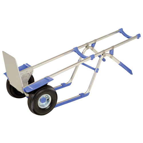 Ergonomic Hand Truck, Combination Handle, Aluminum, 52" Height, 350 lbs. Capacity Sécurité Médic