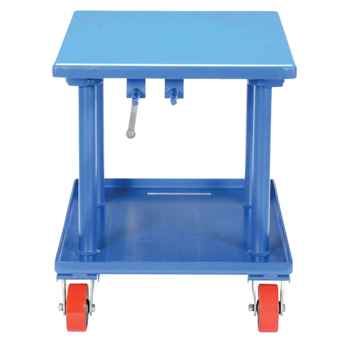Table &eacute;l&eacute;vatrice hydraulique, 24" lo x 36" la, Acier, Capacit&eacute; 2000 lb Sécurité Médic