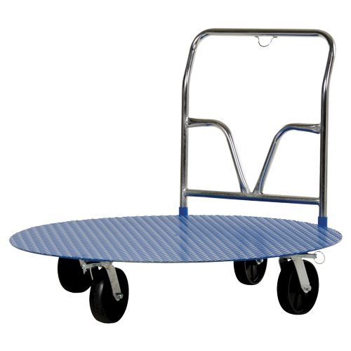 Chariot &agrave; plateforme ergonomique Sécurité Médic