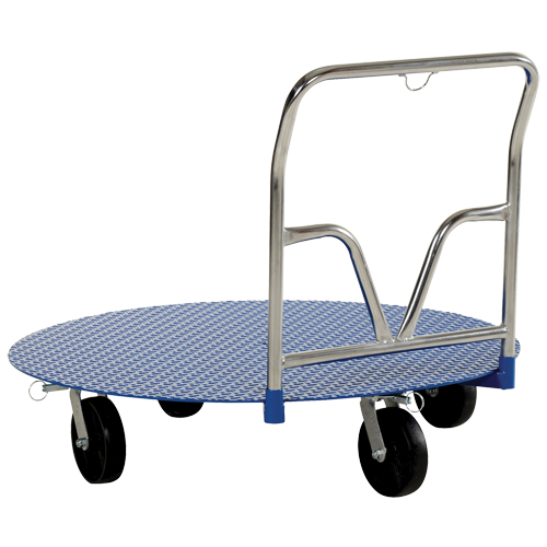 Chariot &agrave; plateforme ergonomique Sécurité Médic