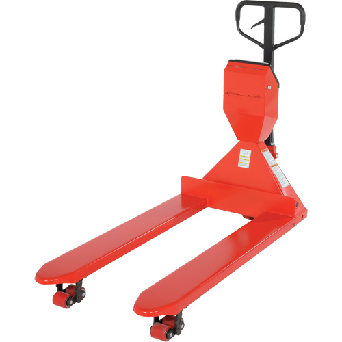 Pallet Truck, 48" L x 27.5" W, 5000 lbs. Cap. Sécurité Médic