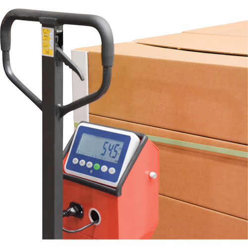 Pallet Truck, 48" L x 27.5" W, 5000 lbs. Cap. Sécurité Médic