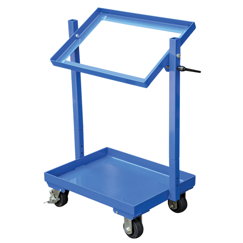 Stock Cart, Steel, 30-11/16" W x 19-1/4" D, 2 Shelves, 200 lbs. Capacity Sécurité Médic