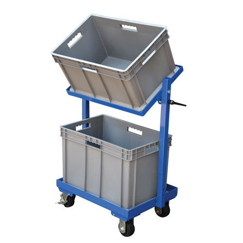 Stock Cart, Steel, 30-11/16" W x 19-1/4" D, 2 Shelves, 200 lbs. Capacity Sécurité Médic