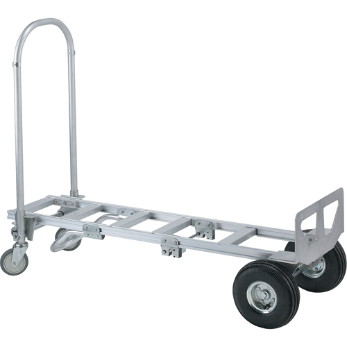 Diable transformable &eacute;conomique Spartan Jr., Aluminium, Capacit&eacute; 1000 lb Sécurité Médic