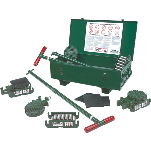 ERS Series Machine Roller Kit, 20 tons Capacity Sécurité Médic