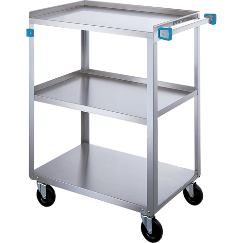 Chariot &agrave; tablettes, 3 Tiers, 18" la x 39" h x 31" p, Capacit&eacute; 500 lb Sécurité Médic