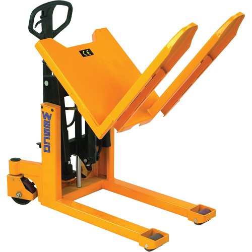 Ergonomic Pallet Tilter, 90° Tilt, 2200 lbs. Capacity, 51-2/3" L x 21-1/2" W x 44-1/4" H Sécurité Médic