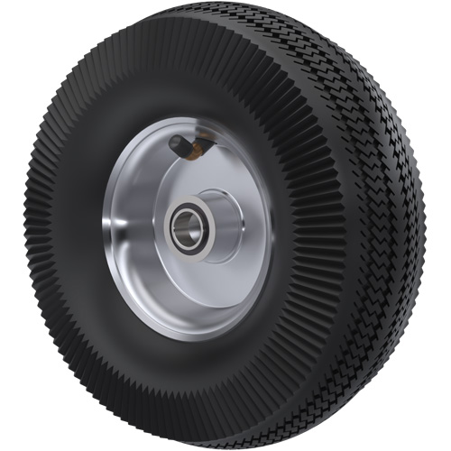 Pneumatic Wheel, 10" (254 mm), 350 lbs. (159 kg.) Capacity Sécurité Médic