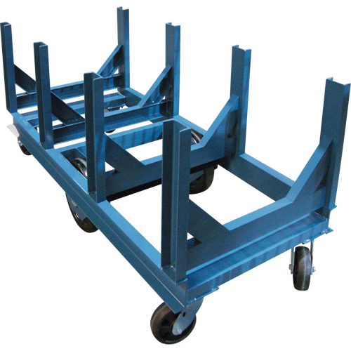 Bar Cradle Truck, 60" L x 28" W x 29" H, 5000 lbs. Capacity, Phenolic Wheels Sécurité Médic