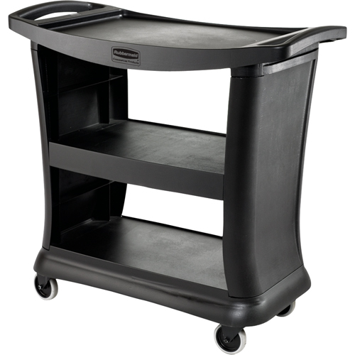 Executive Service Cart, 3 Tiers, 20" x 38" x 39", 300 lbs. Capacity Sécurité Médic
