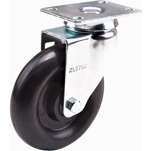 Roulette, Pivotant, 5" (127 mm), Polyol&eacute;fine, 250 lb (113 kg) Sécurité Médic