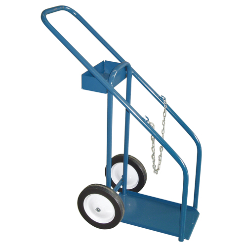 Chariots pour bouteilles de gaz, Roues Semi-pneumatique, Base de , 1000 lb Sécurité Médic