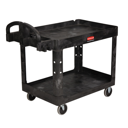 Heavy Duty Utility Cart - 4520-88, 2 Tiers, 25-1/4" x 39" x 44", 500 lbs. Capacity Sécurité Médic